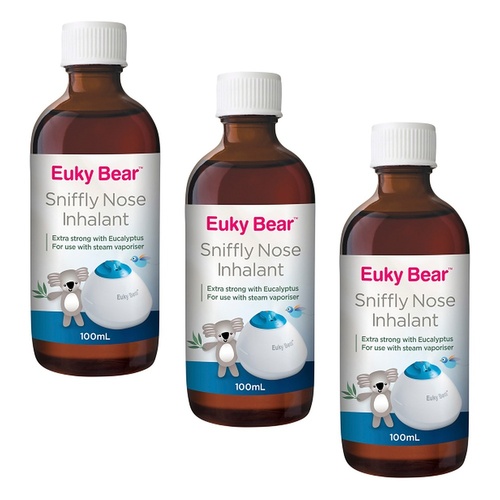 Euky Bear Inhalant 100mL Pack of 3