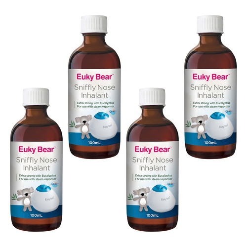 Euky Bear Inhalant 100mL Pack of 4