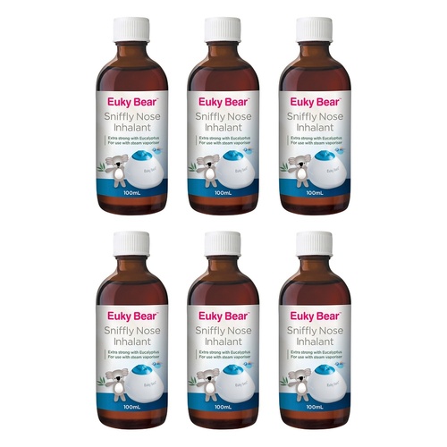 Euky Bear Inhalant 100mL Pack of 6
