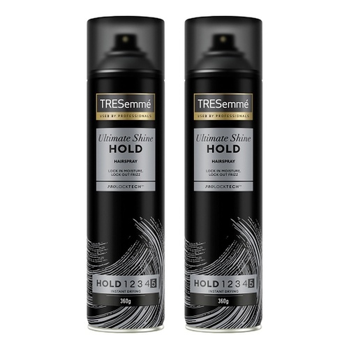 TRESemmé Ultimate Hold Platinum Shine Lacquer 360g Pack of 2