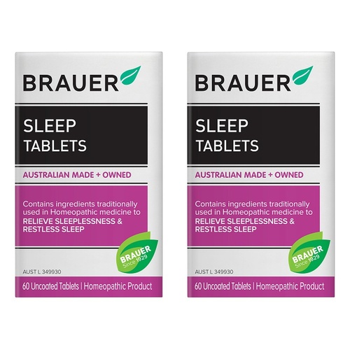 Brauer Sleep 60 Tablets Pack of 2