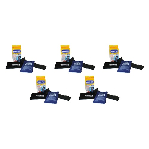 Medi-Ice Pak Universal Hot & Cold Wrap Pack of 5