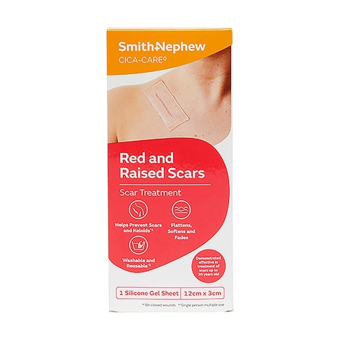 Cica-Care Scar Treatment Silicone Gel Sheet 12cm x 3cm