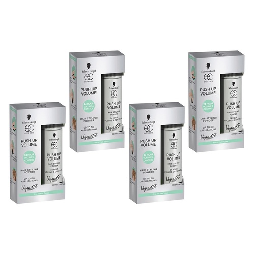 Schwarzkopf Extra Care Push Up Volume Powder 10g Pack of 4