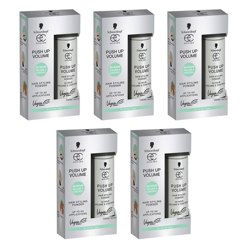 Schwarzkopf Extra Care Push Up Volume Powder 10g Pack of 5