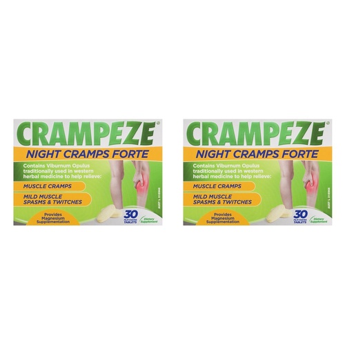 Crampeze Night Cramps Forte 30 Tablets Pack of 2