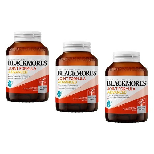 Blackmores Joint Formula Advanced 120 Tablets Pack of 3
