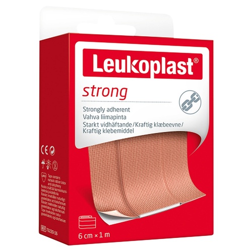 Leuko Leukoplast Strong First Aid Dressing 6cm x 1m Roll