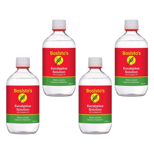 Bosisto's Eucalyptus Solution 500mL Pack of 4