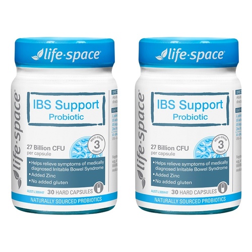 Life-Space IBS Support Probiotic 30 Capsules Pack of 2