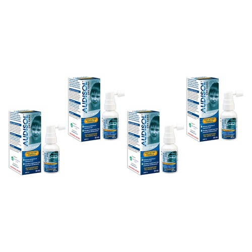 Audisol Dry Ears 30mL Pack of 4
