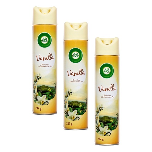 Air Wick Air Freshener Spray Vanilla 237g Pack of 3