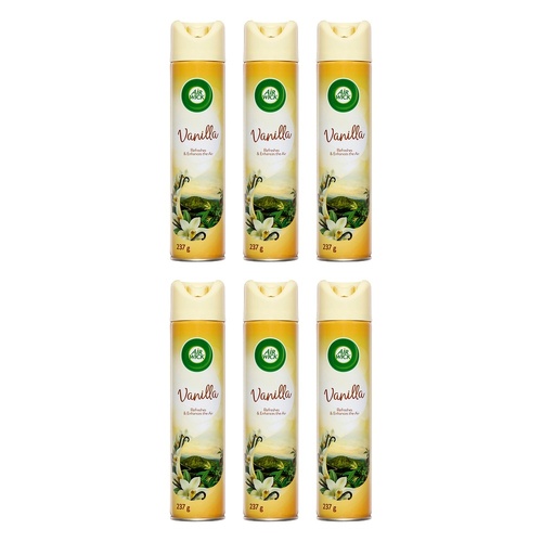 Air Wick Air Freshener Spray Vanilla 237g Pack of 6