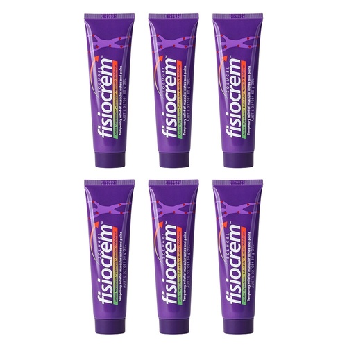 Fisiocrem Solugel Massage Cream 60g Pack of 6
