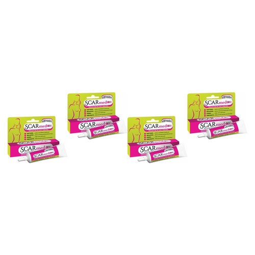 Scarmed Silicone Gel 15g Pack of 4