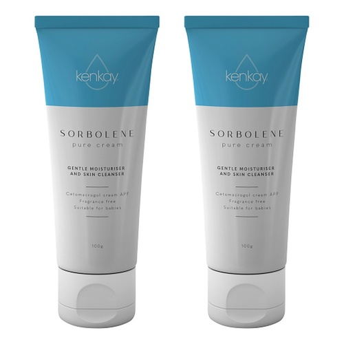 Kenkay Sorbolene Pure Moisturiser 100g Pack of 2