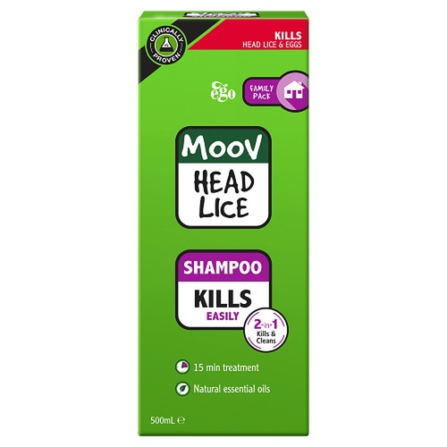 Ego Moov Head Lice Shampoo 500mL