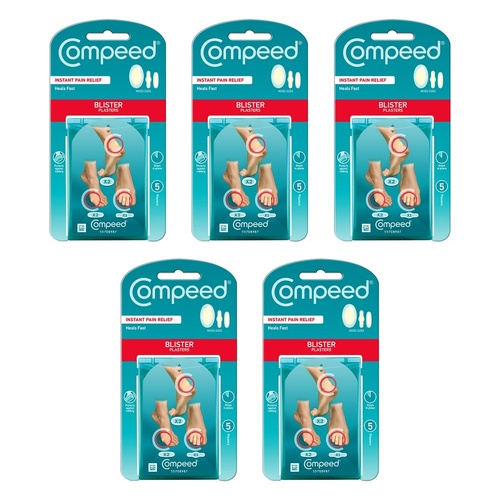 Compeed Mixed Size Blister Plasters 5 Pack Bundle of 5