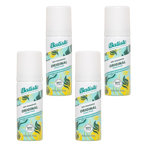 Batiste Original Dry Shampoo 50mL Pack of 4