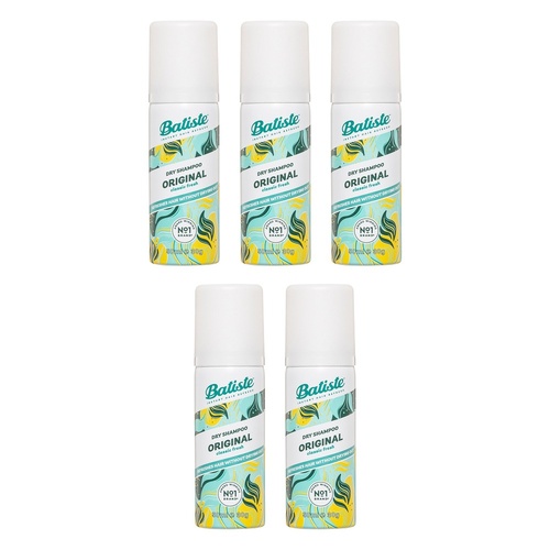 Batiste Original Dry Shampoo 50mL Pack of 5
