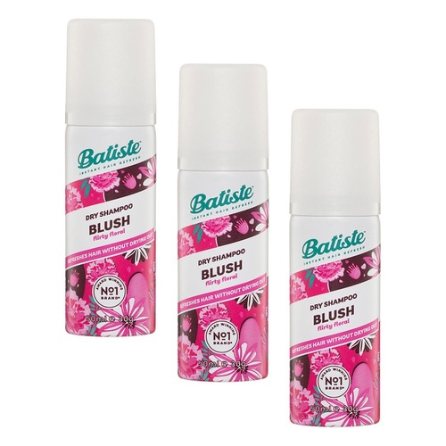 Batiste Blush Dry Shampoo 50mL Pack of 3