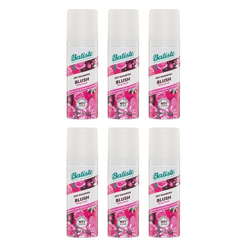 Batiste Blush Dry Shampoo 50mL Pack of 6