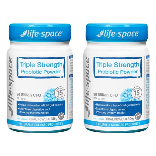 Life-Space Triple Strength Probiotic Powder 30g Pack of 2