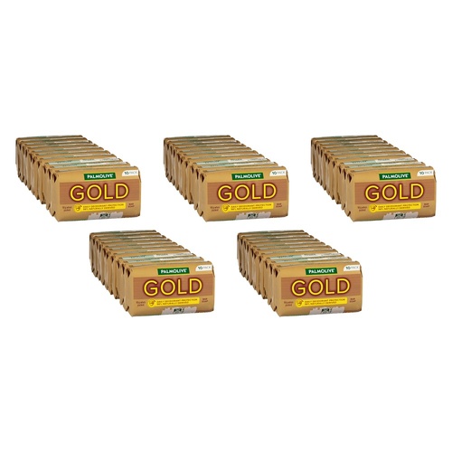 Palmolive Daily Deodorant Protection Soap Gold 10 Pack Bundle of 5