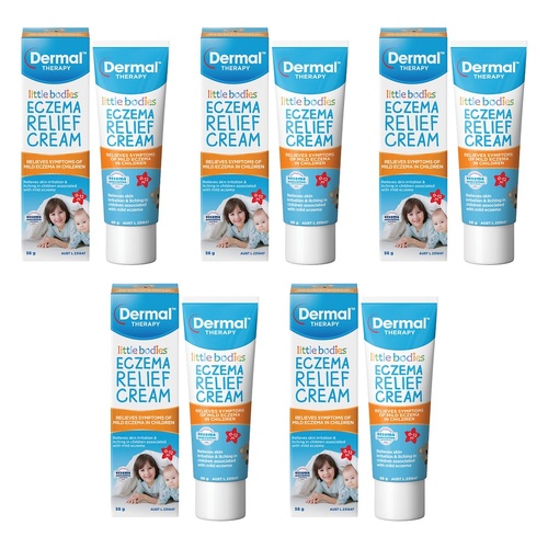 Little Bodies Eczema Relief Cream 56g Pack of 5