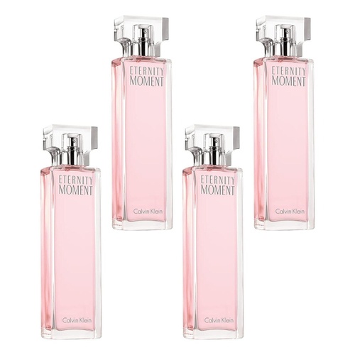 Calvin Klein Eternity Moment for Women EDP 100mL Pack of 4
