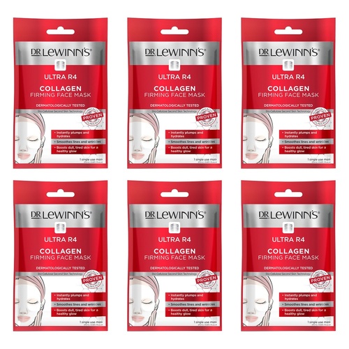 Dr. LeWinn's Ultra R4 Collagen Firming Face Mask 25mL Pack of 6
