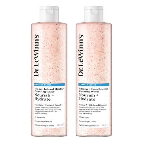 Dr. LeWinn's Private Formula Vitamin Infused Micellar Water 400mL Pack of 2
