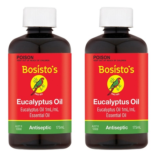 Bosisto's Eucalyptus Oil 175mL Pack of 2