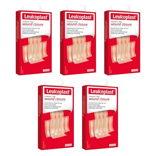 Leuko Leukosan Wound Closure Strips Assorted 9 Pack Bundle of 5