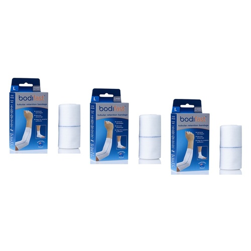 Bodifast Tubular Retention Bandage Blue 7.5cm x 2m Pack of 3