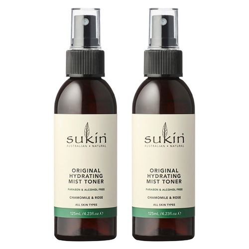 Sukin Hydrating Mist Toner 125mL Pack of 2