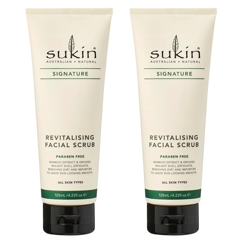 Sukin Revitalising Facial Scrub 125mL Pack of 2