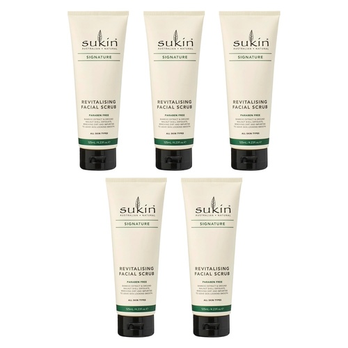 Sukin Revitalising Facial Scrub 125mL Pack of 5