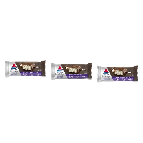 Atkins Endulge Chocolate Coconut Bar 40g x 15 Bundle of 3