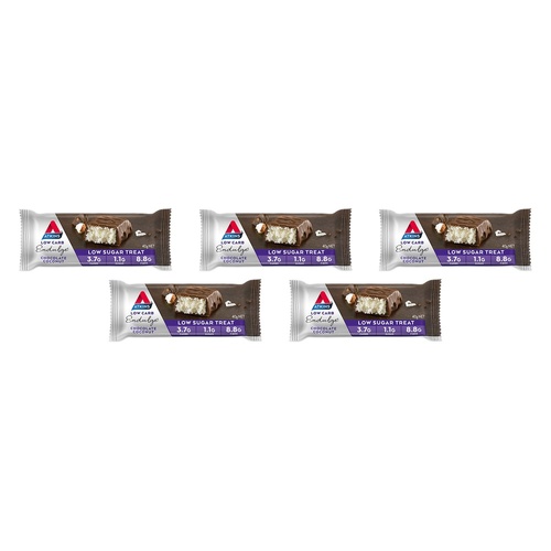 Atkins Endulge Chocolate Coconut Bar 40g x 15 Bundle of 5