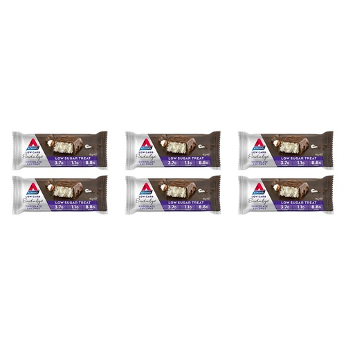 Atkins Endulge Chocolate Coconut Bar 40g x 15 Bundle of 6