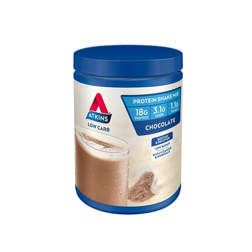 Atkins Low Carb Shake Mix Chocolate 330g x 2