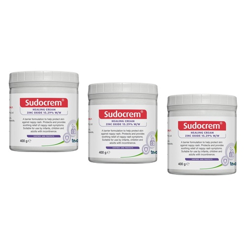 Sudocrem Healing Cream 400g Pack of 3