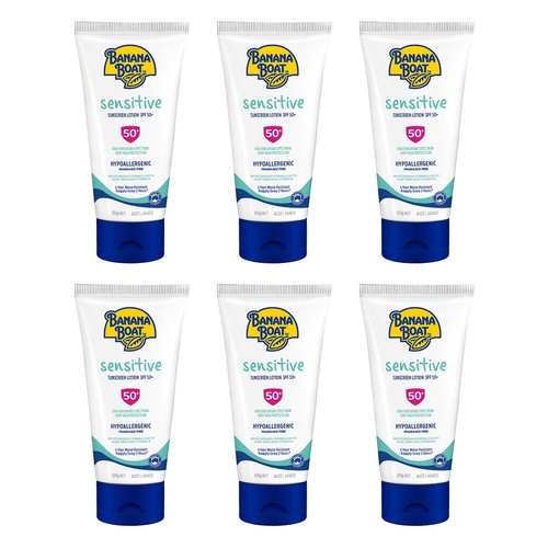Banana Boat Daily Protect Sensitive SPF 50+ 200g Pack of 6