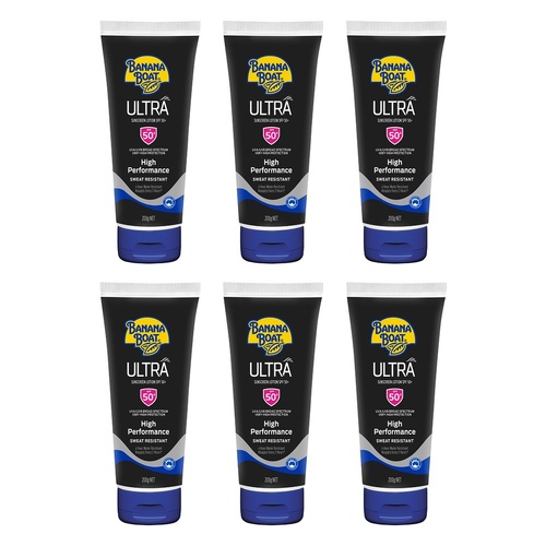 Banana Boat Ultra Sunscreen Lotion SPF50+ 200g Pack of 6
