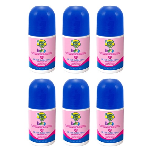 Banana Boat Baby Roll-On SPF 50+ 75mL Pack of 6