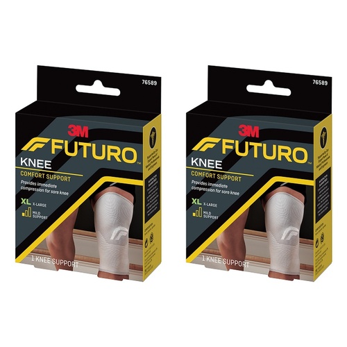 Futuro Comfort Knee Support Extra Large Pack of 2