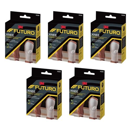 Futuro Comfort Knee Support Extra Large Pack of 5