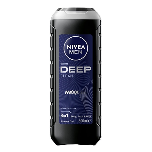NIVEA MEN Deep Clean Shower Gel 500mL
