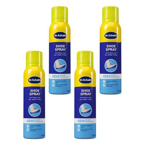 Scholl Fresh Step Shoe Spray 98g Pack of 4